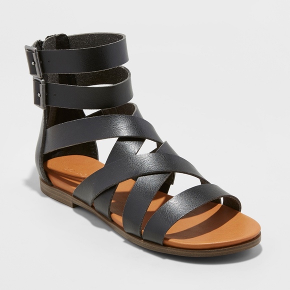 Mossimo Supply Co. Shoes - Mossimo Rosalee Gladiator Sandals Black New 6.5